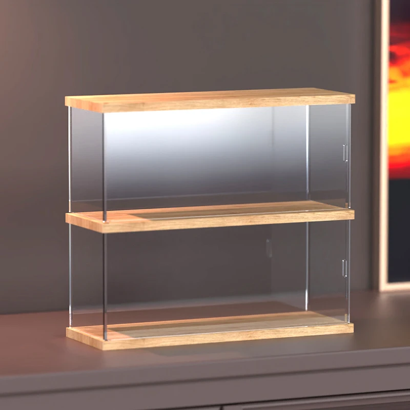 Pop Display Shelf - نعم، علبة عرض أكريليك شفافة لشخصيات