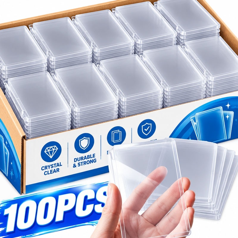 Card Penny Sleeve - أغطية بطاقات شفافة 35PT من البلاستيك