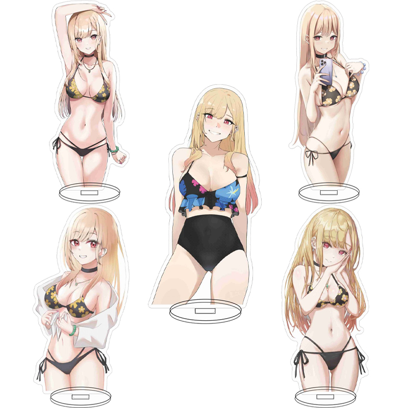 Figma Stand Set - مجسم أكريليك كبير بارتفاع 16 سم