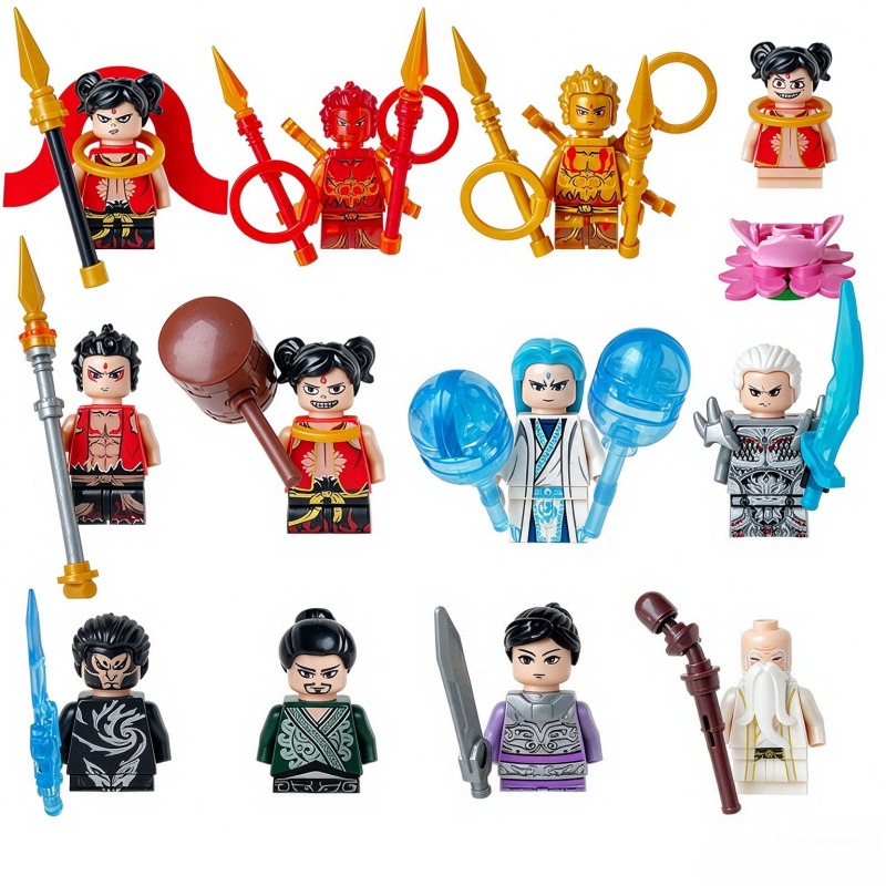 Building Block Mini - قطع البناء، الشخصيات، الدمى البشرية، الألعاب،