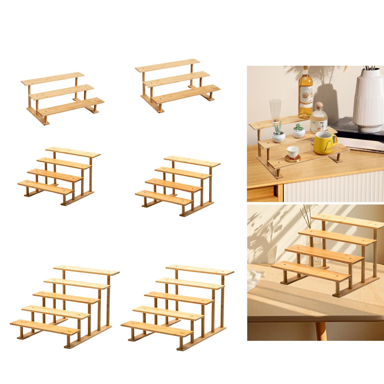 حامل عرض مجوهرات خشبي، رف منظم - مراجعة Display Risers Set وسعره