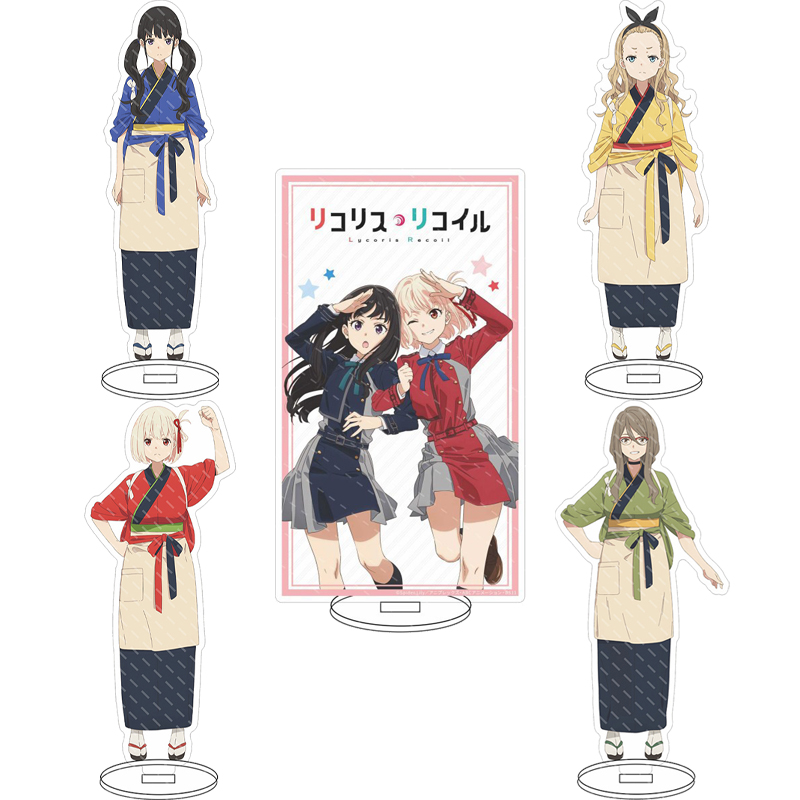 16 سم أنمي ليكوريس ريكويل تشيس - مراجعة Figma Stand Set وسعره