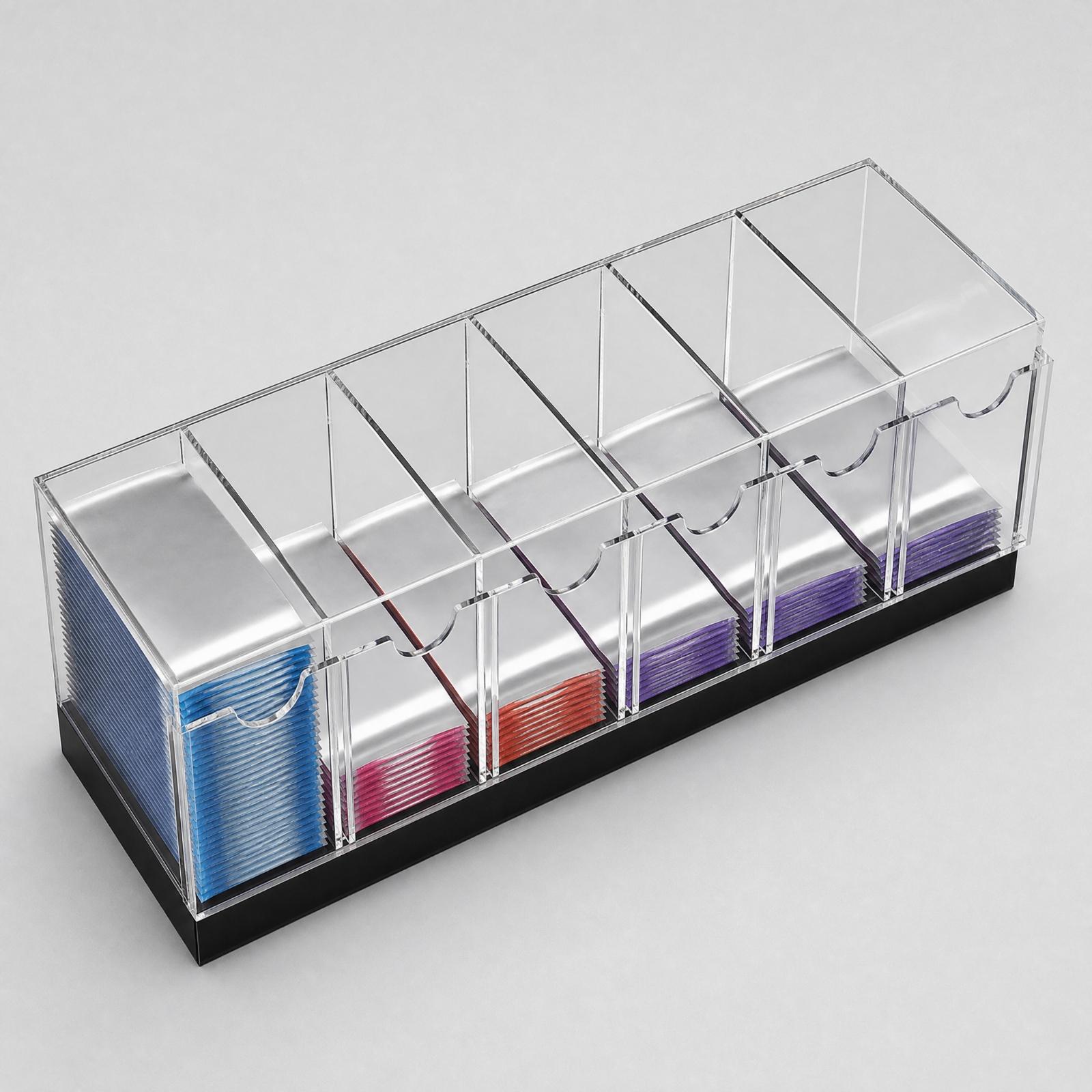 علبة عرض لتخزين حزم البطاقات،  - مراجعة Display Case Acrylic وسعره